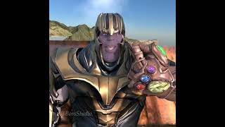 Camera Encounters Thanos with Infinity Gauntlet⚡shorts funny [upl. by Nelloc]