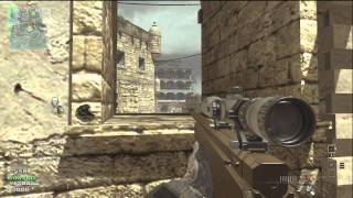 Mw3 Sniper Gameplay Commentary  OpTic Predator [upl. by Trillby887]