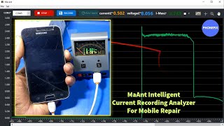 MaAnt Current Recording Analyzer For Mobile Phone Repair [upl. by Riba]