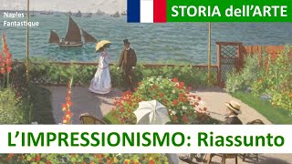 LIMPRESSIONISMO Monet Manet Renoir e i più famosi 🎨 [upl. by Nylesor]