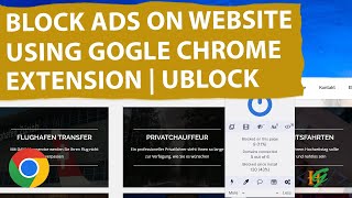 How to Block Ads on Website using Google Chrome Extension  Ad Blocker  uBlock Origin [upl. by Brock]