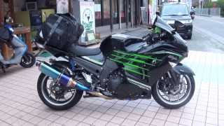 2013 ZZR1400 Kawasaki ZX14R モーターサイクルドクターＳＵＤＡ BEET NASSERT Evolution T2 [upl. by Calvano]