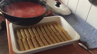 Каннеллони Cannelloni Макароны фаршированные с куриным фаршем Два соуса томатный и сливочный Рецепт [upl. by Itaws]