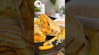 Kuch alag Khana hai lets try chicken wrapslunchboxideasforkids foryou homemadefood recipesoftik [upl. by Anse778]