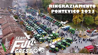 FESTA DEL RINGRAZIAMENTO PONTEVICO 2023  Team Full gass  OFFICIAL VIDEO ft AgriAme [upl. by Culver]