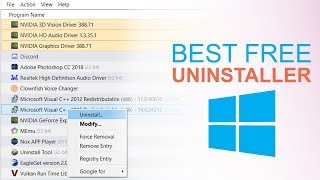 Best Uninstaller for Windows 10 PC FREE [upl. by Otsugua]