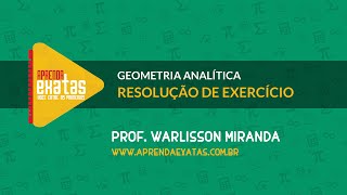 Aula 09  Exercícios sobre equação fundamental da reta [upl. by Tehr]