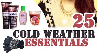 25 Cold Weather Essentials  Survival Kit [upl. by Patric]