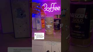 Nescafé Gold Espresso Intense icedcoffee smallbusines smallbusinessowner coffee cinnamoroll [upl. by Leontyne]