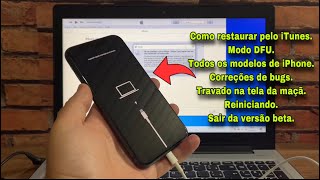 Iphone InativoTravando Na Tela Inicial Como Resolver Solução [upl. by Idnir]