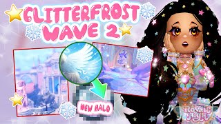 WHAT IS COMING IN 🎄WAVE 2 OF THE GLITTERFROST UPDATE🎁  Royale High Glitterfrost [upl. by Pinzler889]