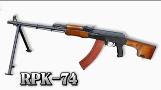 sonido de metralleta RPK74 [upl. by Namrej711]