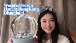 What I Got From World of Frozen Arendelle at Hong Kong Disneyland  Disney Haul [upl. by Akiemehs]