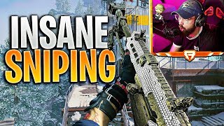 This Sniper basically gives me AIMBOT INSANE Ironsight Sniping on BO4 [upl. by Robenia416]