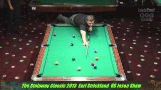 Earl Strickland Vs Jayson Shaw Steinway Classic 2013 Part2 [upl. by Sherj66]