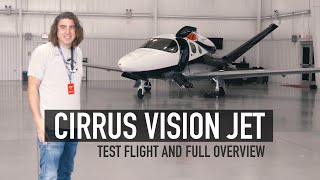 It doesnt need a pilot Cirrus Vision Jet  Full review and test flight [upl. by Letnuahs]