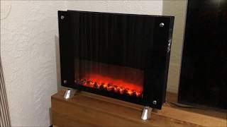 Modernliving 200W Electric Flame Effect Heater [upl. by Eitnom303]