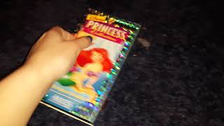 Disney princess collection wish upon a starfish ariels songs and stories 1995 vhs review [upl. by Ajssatan]