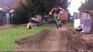 Mini BMX Freestyle pumptrack  Chaney GUENNET [upl. by Immas430]