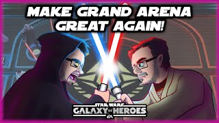 Dear Capital Games Fix Grand Arena I Want to be the KING OF CARBONITE SWGOH [upl. by Harihs]