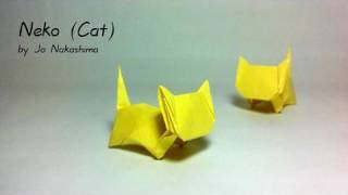 Origami Neko  Cat Jo Nakashima [upl. by Groome]