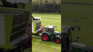 Grass Silage  Donselaar  Fendt Katana  Fendts [upl. by Kloman]