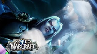 Lich King Death Cinematic 2023 Arthas Defeat amp Final Words Jaina amp Sylvanas WoW Realm 1st [upl. by Idnym]