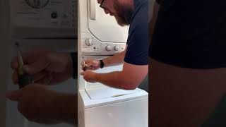 How to Repair a GE Stackable Washer and Dryer [upl. by Stephania]