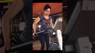 Azmeri Badhon Hot Gym Video [upl. by Wallach]