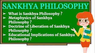 SANKHYA PHILOSOPHY One of the Hindu Philosophy and 1st Eastern Systems of Philosophy [upl. by Byrle]