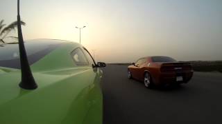 Challenger SRT8 392 2011 vs mustang GT 50 2013 B [upl. by Samuela]