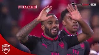 Alexandre Lacazette vs Sydney Debut Goal for Arsenal 720p HD [upl. by Newel502]