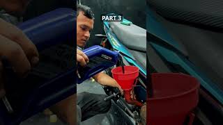 PART3 TUKAR MINYAK HITAM 3BULAN SEKALI bottolgarage estremo [upl. by Barbette]