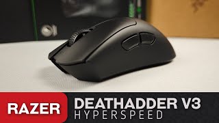 Обзор Razer Deathadder V3 Hyperspeed Новый король [upl. by Ailadi430]