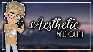 MovieStarPlanet MSP  Aesthetic Outfit Look  Male Version [upl. by Araic]