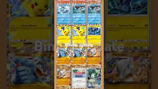 Pokemon binder update [upl. by Barnard]