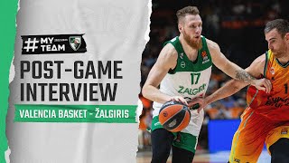 Ignas Brazdeikis “We keep fighting no matter what” [upl. by Jeffrey]