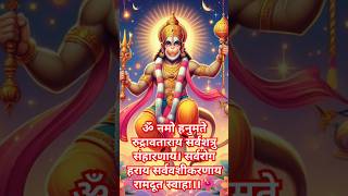 shorts hanuman mantra jaishreeram bajrangbali neemkarolibaba pradeepmishra 🌺🌺 [upl. by Livia]