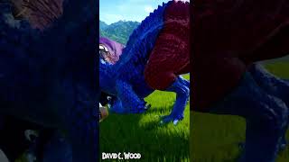 DINOSAURS BATTLE TREX IRex Monster Superhero Joker The Flash Spiderman jurassicworld [upl. by Urata]