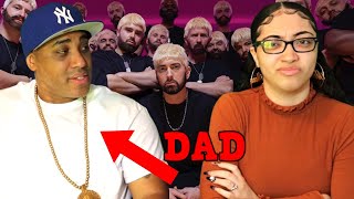 Eminem  Houdini Official Music Video REACTION  MY DAD REACTS [upl. by Nim]