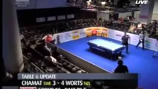 吳珈慶 vs Alain Martel  2005 World Pool Championships [upl. by Rondi]