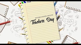 SFS Public School ICSE amp ISC  Teachers Day  202425 [upl. by Emanuela]