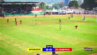 NYAKACH vs STJOSEPHS GIRLS SEMIS [upl. by Ellirpa]