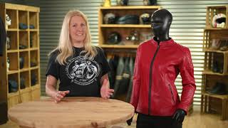 Weise Earhart womens leather jacket [upl. by Parsaye]