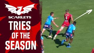 Scarlets Spectacular Tries  Best of URC 202324 [upl. by Whiffen]