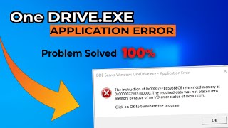 One driveexe Application Error DDE Server Windows Problem Solved 100 [upl. by Jean8]