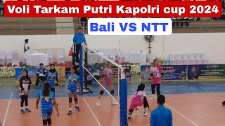 Voli Tarkam Putri Kapolri cup 2024 Polda Bali VS Polda NTT [upl. by Yeslek911]