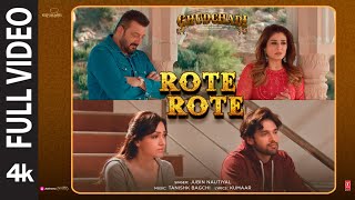 GHUDCHADI Rote Rote Full Video Jubin NautiyalSanjay Dutt ParthRaveena TandonKhushaliiTanishk [upl. by Assirek939]