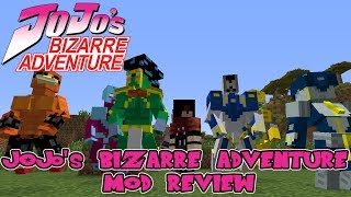 NEW STANDS JOJO POWERS amp MORE  Minecraft JoJos Bizarre Adventures 1710 Mod Review [upl. by Nosydam]