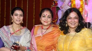 Alisha Chinai Performance and Moushumi Chatterjee at North Bombay Sarbojanin Durga Puja Samiti 2016 [upl. by Jeanette]